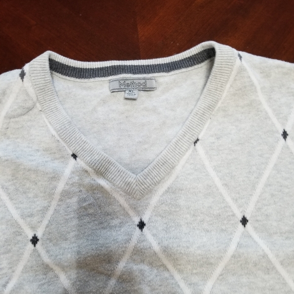 MENS XL Method Sweater Vest - Picture 5 of 5